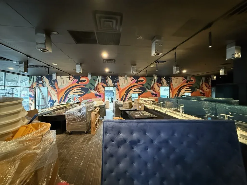 San Francisco Wallpaper Installation