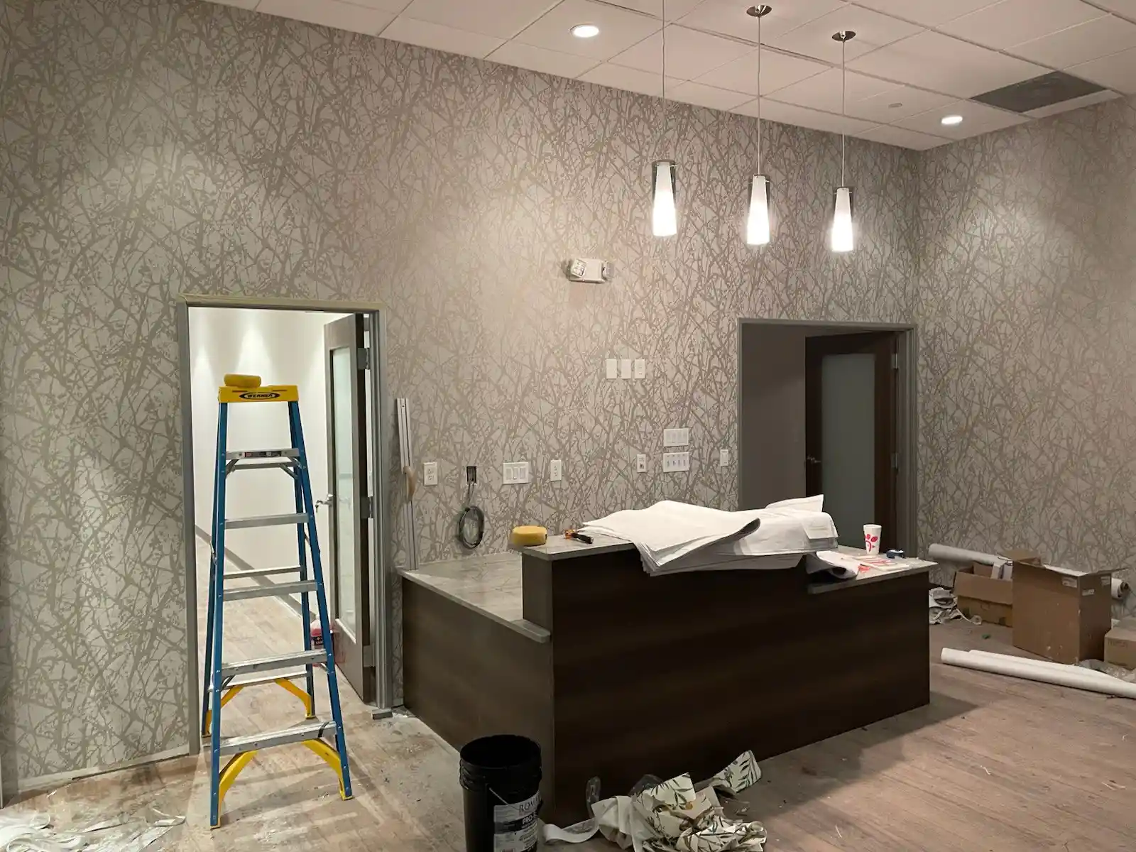 San Francisco Wallpaper Installation