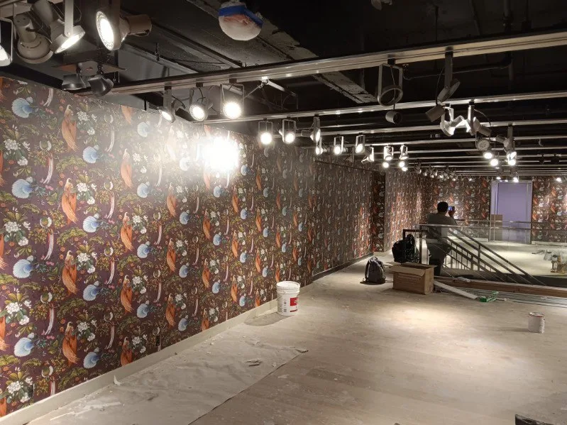 San Francisco Wallpaper Installation