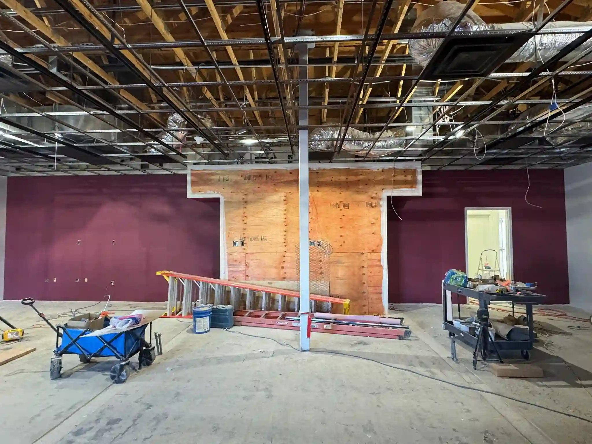 San Francisco Wallpaper Installation